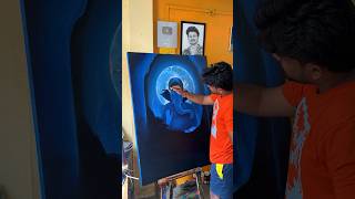 Full video on ArtistLaviNagar lavinagar acrylicpainting ganpati mahadev shiva lavinagar [upl. by Afton59]