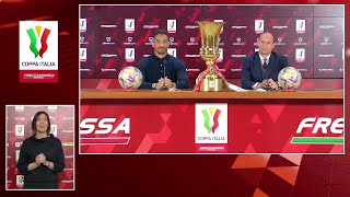 Danilo e Allegri in conferenza stampa pre ATALANTA  JUVE Finale di Coppa Italia [upl. by Inah]