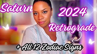 Surviving Saturn Retrograde 2024 All Zodiac Sign Predictions and Details  June 29th to Nov 15th [upl. by Tiat]