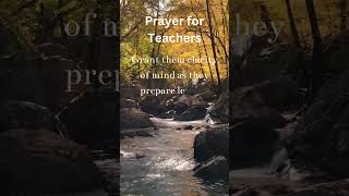 Prayer for Teachers [upl. by Calista]