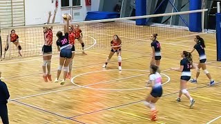 Pallavolo U18F ecc  Allianz Viscontini Milano vs GS Cagliero [upl. by Redyr212]