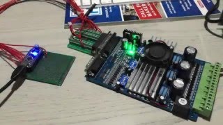 First attempt building a arduino to tb6560 adapter [upl. by Eaneg632]