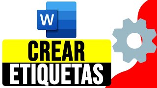 Cómo CREAR ETIQUETAS en WORD 2024  Guía para HACER ETIQUETAS en Word [upl. by Ellerahs]