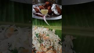 பிரியாணி saapda aasa pattu kadasila fried rice 🍚 dhaan kedachidhu  Chicken Fried Rice and Lollipop [upl. by Auburn]