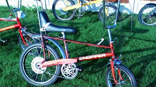 Raleigh chopper mk2 1972 crossover finished reveal all bikes out [upl. by Duval]