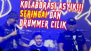 SERINGAI ft JOJO Drummer Cilik  Dilarang Di Bandung Live  High Octane Denim Release Party 2022 [upl. by Nnawaj]