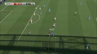 PES 2014 Pc Gameplay Chelsea Vs Arsenal Full Match HD [upl. by Dredi191]