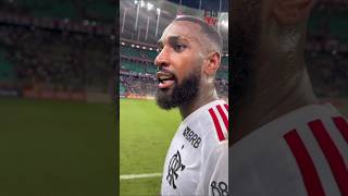 GERSON FALA SOBRE TER PEDIDO PARA ALCARAZ BATE O PÊNALTI CONTRA O BAHIA ❤️🖤🔥shorts flamengo [upl. by Calise]