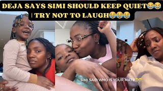 Deja Simi amp AdekunleGold at funny family time😂  Try not to laugh😂😂 [upl. by Keithley]