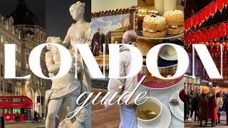 LONDON TRAVEL GUIDE  Top Things to do Best Restaurants amp Hidden Gems [upl. by Aneekahs]