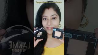 Compact Powder vs Loose Powder compactpowder loosepowder bananapowder transluscentpowder [upl. by Nitsed]