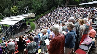 Druk bezochte oecumenische kerkviering van Heideweek [upl. by Neville]