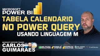 POWER BI TABELA CALENDÁRIO NO POWER BI  POWER QUERY [upl. by Nemajneb248]