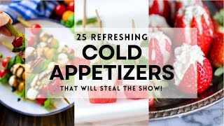 23 COLD APPETIZERS That Will Steal the Show thanksgiving2024 christmas2024 sharpaspirant [upl. by Suoirad]