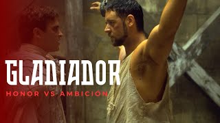 ANÁLISIS DE LA PELÍCULA GLADIADOR MÁXIMO VS CÓMODO  PERSONALIDADES EN CONFLICTO [upl. by Ebner215]