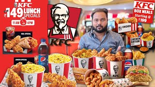 KFC Lunch Special ₹149  Cheapest Kfc Combo KFC ₹199 Lunch Special  Ultimate KFC Combo in Just 149 [upl. by Havstad]