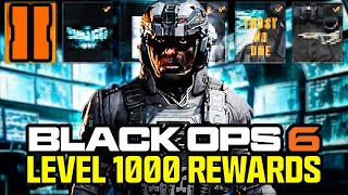 FULL BLACK OPS 6 LEVEL 1000 REWARDS REVEALED Black Ops 2 REMASTERED Teasers [upl. by Yearwood]