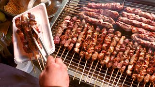 Greek Scholar brings the Original Handmade Souvlaki to Berlin  Street Food Berlin Germany [upl. by Retsbew]