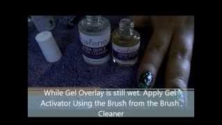 Glitter Gel Nails Without UV Lights [upl. by Gniliem]