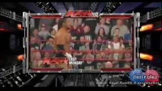 DesiRulezNET  WWE Monday Night Raw  012510  25th January 2010  Part 1 [upl. by Spancake]