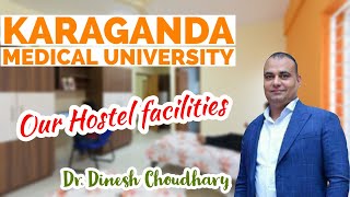 Best Hostel Facilities In KMU  Hostel Life  Mbbs in Abroad  Karaganda Medical University [upl. by Atlante]