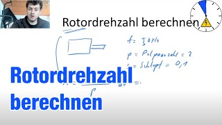 Rotordrehzahl berechnen Drehstrommotor [upl. by Efal]