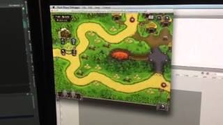 Kingdom Rush Frontiers Flash development preview August 2013 [upl. by Assirahs]