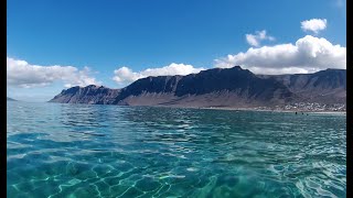 Famara Lanzarote Canaries  Paddle SUP Surf  Novembre 2023 [upl. by Ruprecht]