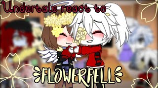 Undertale react to FlowerFell Secret Garden Warning FRANS [upl. by Doak]