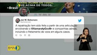 Itamaraty e aéreas trabalham juntos para repatriar brasileiros [upl. by Sualohcin]