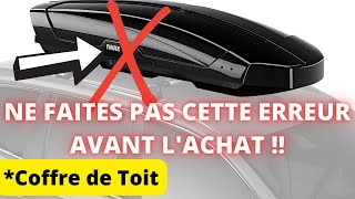 ⚠️comment et quel Coffre de Toit choisir  TOP 5 Meilleurs  Norauto Bermude Thule feu vert  Avis [upl. by Bena]