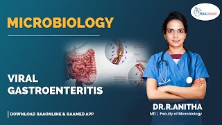 Microbiology  Viral Gastroenteritis  Raaonline [upl. by Sorci]