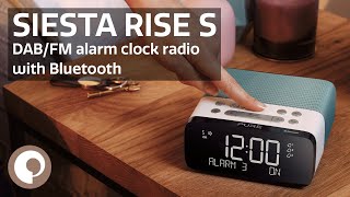 Pure Siesta Rise S  DABFM Alarm Clock Radio with Bluetooth [upl. by Dorisa]