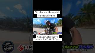 Yamaha Catalyzer Vs Rxt 59 2T OPEN CATEGORY viralshorts reels fyp trendingvideo DragBikeNation [upl. by Deys]