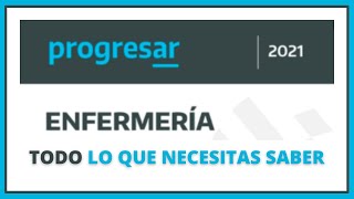 ➡️ Becas PROGRESAR ENFERMERÍA【20212002】 [upl. by Htebi967]