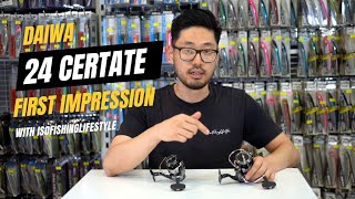 Daiwa 24 CERTATE First Impressions [upl. by Llenra779]