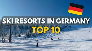 Top 10 Skiing Destinations in Germany  202223 [upl. by Eustatius]