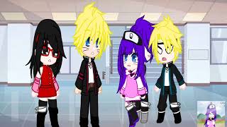 borusumi💛💜 gacha family trending video 💜Hanauzumaki💜just entertainment video only 🙏 [upl. by Lienaj]