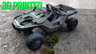 Halo Warthog  3D Printed  Print Ideas  Best Free 3D Models [upl. by Libbie]