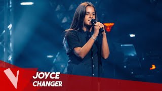 Gims – Changer ● Joyce  Blinds  The Voice Kids Saison 2 [upl. by Inatirb370]