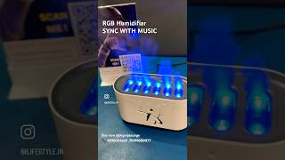 Dancing Humidifiar  RGB sync with music  iLifestyle [upl. by Nemraciram643]