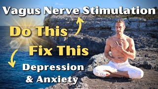 Breathing Exercise For Depression And To Help Regulate Emotions I Vagus Nerve Extended Exhales [upl. by Anaidiriv]