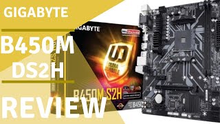 GIGABYTE B450M DS3H MOTHERBOARD REVIEW SHOULD YOU BUY IT [upl. by Pohsib]