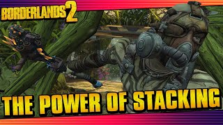 Borderlands 2  Krieg Has Become Too Powerful Maximum Stacking [upl. by Killam]