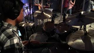 O Praise The Name Anástasis  Hillsong Worship  Live Drums EFreeDB Good Friday 2019 [upl. by Komsa382]