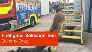 Firefighter Selection Test Dummy Drag [upl. by Oemor]