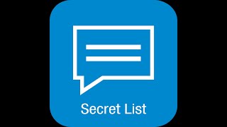 IaR Secret List [upl. by Annairba705]