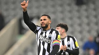 INTERVIEW  Jamaal Lascelles Previews Spurs Clash [upl. by Atiugal611]