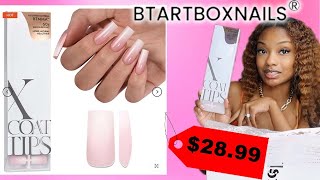 BTArtboxnails XCOATTIPS® Ombré Unboxing [upl. by Drawoh]