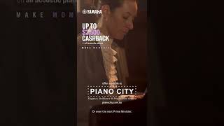 Yamaha Piano Cashback at Piano City [upl. by Hairom]